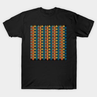 Graphic retro pattern, drops on string T-Shirt